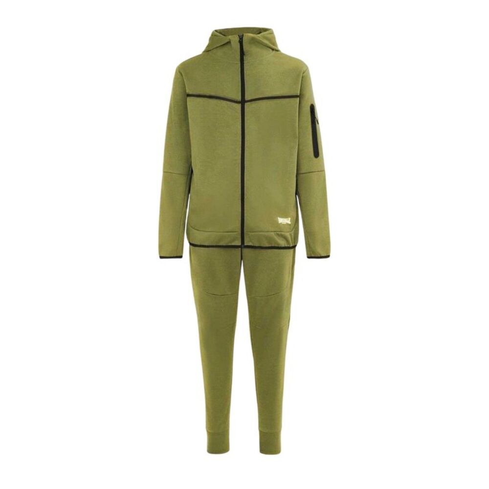 Lonsdale Mens Tracksuit / Olive